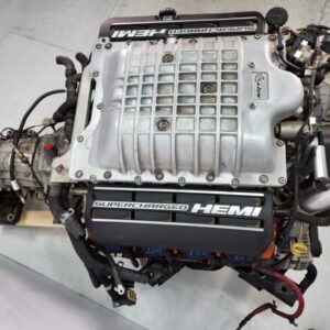 2016 OEM Dodge Challenger 6.2L HEMI Engine Block + Manual Transmission Dropout – 61K Miles