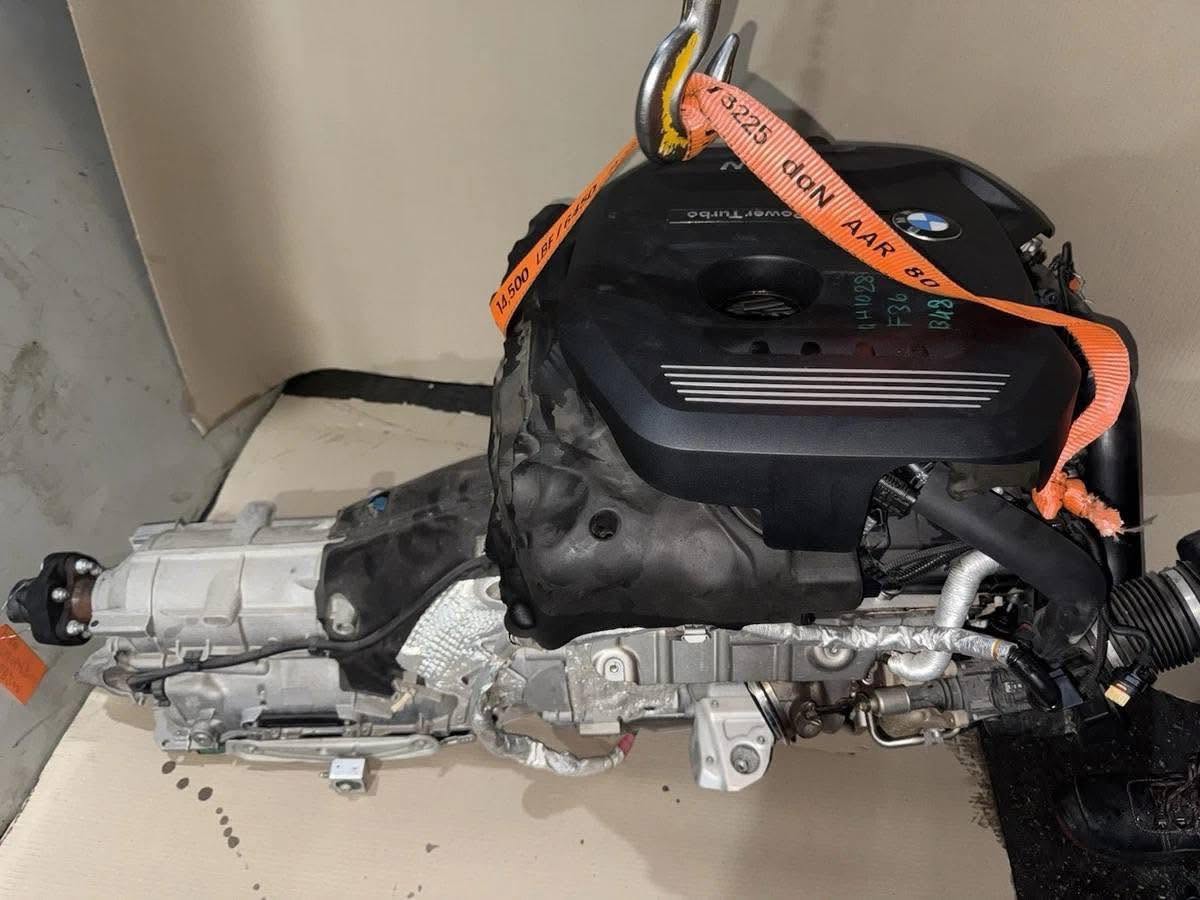 BMW B48B20A engine and gearbox assembly for 2016 BMW 420i F36 Gran Coupe