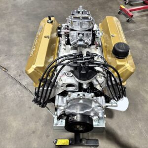 Custom 347CI 500HP gold stroker engine built for race car